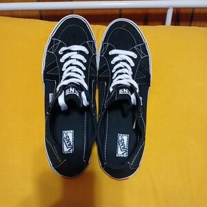 Vans Black and White Sneakers